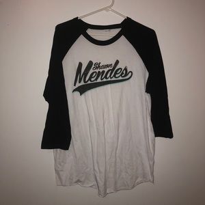 Shawn Mendes Baseball Tee